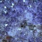 Brazilian Amethyst Cluster Special Quality with Hematite dots Inside the crystals - weight 2431 Grams