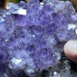 Brazilian Amethyst Cluster Special Quality with Hematite dots Inside the crystals - weight 2431 Grams
