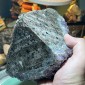 Brazilian Amethyst Cluster Special Quality with Hematite dots Inside the crystals - weight 2431 Grams