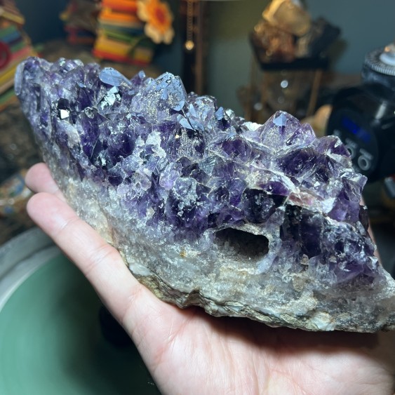 Brasilianischer Amethyst – Hervorragende Qualität – Gewicht: 1579 Gramm