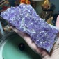 Brasilianischer Amethyst-Cluster mit Titandioxid – Gewicht: 951 Gramm