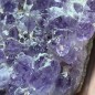 Brasilianischer Amethyst-Cluster mit Titandioxid – Gewicht: 951 Gramm Brasilianischer Amethyst-Cluster mit Titandioxid – Gewicht: 951 Gramm