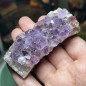 Brasilianischer Amethyst-Cluster – Schöne Farbe – Gewicht: 179 Gramm Brasilianischer Amethyst-Cluster – Schöne Farbe – Gewicht: 179 Gramm