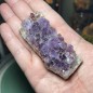 Brasilianischer Amethyst-Cluster – Schöne Farbe – Gewicht: 179 Gramm Brasilianischer Amethyst-Cluster – Schöne Farbe – Gewicht: 179 Gramm