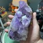 Brazil Amethyst fair color with some Titanium Dioxide - weight 1742 Gram