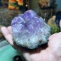 Brazil Amethyst fair color with some Titanium Dioxide - weight 1742 Gram Brazil Amethyst fair color with some Titanium Dioxide - weight 1742 Gram