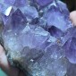 Brazil Amethyst fair color with some Titanium Dioxide - weight 1742 Gram