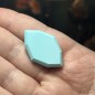 Turquoise iranienne de Neyshabur – Stock ancien, couches anciennes – Stabilisée uniquement – Poids : 69,65 ct