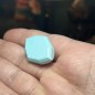 Turquoise iranienne de Neyshabur – Stock ancien, couches anciennes – Stabilisée uniquement – Poids : 69,65 ct
