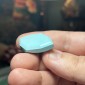 Iranian Neyshabur Turquoise old stock- old layers Stabilized only weight 69.65 ct
