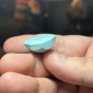 Iranian Neyshabur Turquoise old stock- old layers Stabilized only weight 69.65 ct