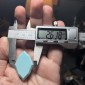 Iranian Neyshabur Turquoise old stock- old layers Stabilized only weight 69.65 ct