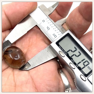 Smokey Quartz Oval With inclusions