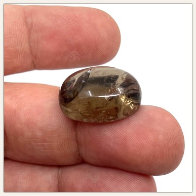 Smokey Quartz Oval With inclusions