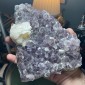 Brazilian Amethyst with Calcite and Titanium Dioxide – Collectible Piece – Weight: 1806 Grams