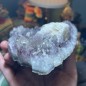 Brazilian Amethyst with Calcite and Titanium Dioxide – Collectible Piece – Weight: 1806 Grams