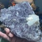 Brazilian Amethyst with Calcite and Titanium Dioxide – Collectible Piece – Weight: 1806 Grams