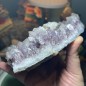 Brazilian Amethyst with Calcite and Titanium Dioxide – Collectible Piece – Weight: 1806 Grams