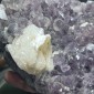 Brazilian Amethyst with Calcite and Titanium Dioxide – Collectible Piece – Weight: 1806 Grams