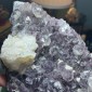 Brazilian Amethyst with Calcite and Titanium Dioxide – Collectible Piece – Weight: 1806 Grams