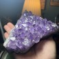 Brazilian Amethyst excellent luster top quality clean crystals – Weight: 1604 Grams