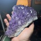 Brazilian Amethyst excellent luster top quality clean crystals – Weight: 1604 Grams