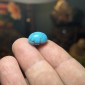 Iranian Neyshabur Turquoise old stock- old layers Stabilized only weight 12.85 ct
