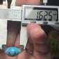 Iranian Neyshabur Turquoise old stock- old layers Stabilized only weight 12.85 ct