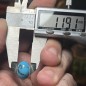 Turquesa Iraniana de Neyshabur – Estoque antigo, camadas antigas – Apenas estabilizada – Peso 12.85 ct