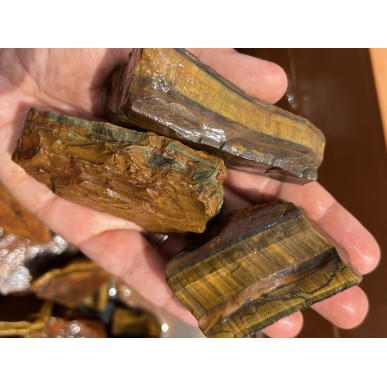 Mischung Tigerauge Afrika – Hohe Qualität – 100 Gramm