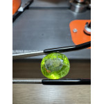 Natural untreated Pakistani peridot, faceted in Pakistan, weight 9 ct