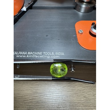 Natural untreated Pakistani  peridot, faceted in Pakistan, weight 9 ct