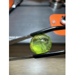 Natural untreated Pakistani peridot, faceted in Pakistan, weight 9 ct
