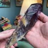 Натуральный бразильский аметист необработанный длинный кристалл - Вес 784 грамма