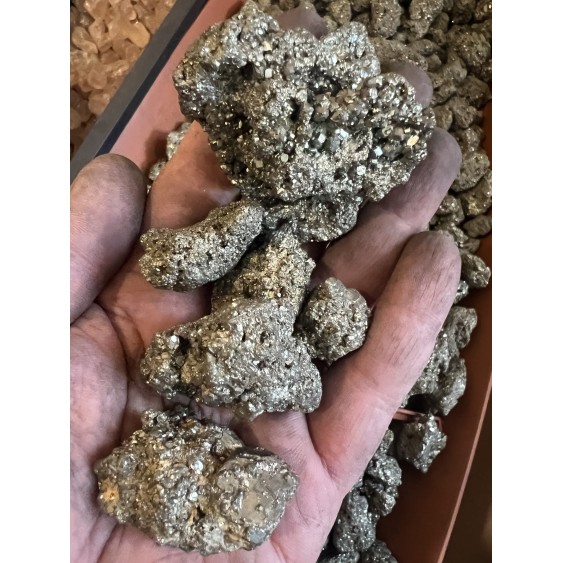 Pyrit ohne Wirtsgestein Brasilien - nach dem Gewicht