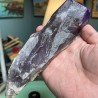 Натуральный бразильский аметист необработанный длинный кристалл - Вес 784 грамма