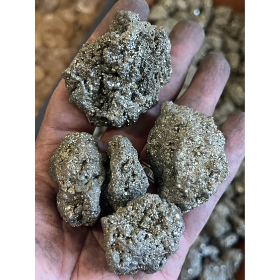 Pyrite sans Roche Hôte Brésil - 100 Grammes