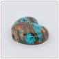 Natural American Turquoise with Natural Oyster Shell Natural American Turquoise with Natural Oyster Shell