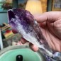 Amatista natural brasileña sin tratar cristal largo - Peso 417 gramos