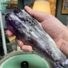 Natürlicher brasilianischer Amethyst unbehandelt langer Kristall - Gewicht 958 Gramm