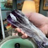 Natuurlijke Braziliaanse amethist onbewerkt lange kristal - Gewicht 958 gram