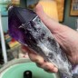 Натуральный бразильский аметист необработанный длинный кристалл - Вес 958 граммов