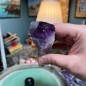 Natürlicher brasilianischer Amethyst unbehandelt langer Kristall - Gewicht 438 Gramm