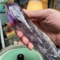 Натуральный бразильский аметист необработанный длинный кристалл - Вес 438 граммов