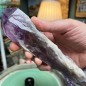 Amatista natural brasileña sin tratar cristal largo - Peso 438 gramos
