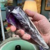 Natürlicher brasilianischer Amethyst unbehandelt langer Kristall - Gewicht 654 Gramm