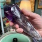 Natürlicher brasilianischer Amethyst unbehandelt langer Kristall - Gewicht 654 Gramm