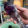 Amatista natural brasileña sin tratar cristal largo - Peso 654 gramos