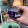 Améthyste naturelle du Brésil non traitée cristal long - Poids 654 grammes