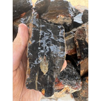 Schwarzer Onyx Brasilien - nach Gewicht